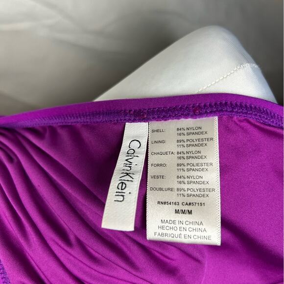 Calvin Klein Purple Bikini Bottoms  Gently Used Size  Medium - Picture 4 of 4